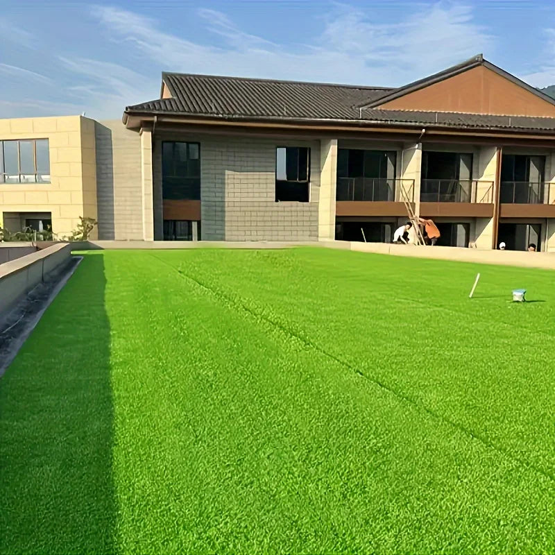 Aritificial Realistic Grass Pad, Simulation Pet Lawn Mats, Thick Synthetic Fake Mat For Outdoors 20x30 inches