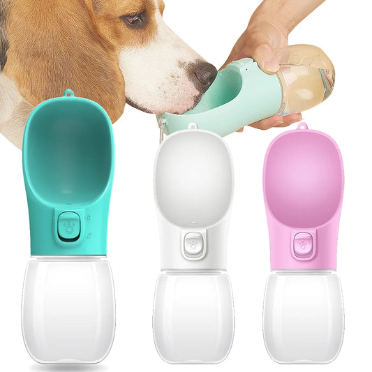 Portable Dog Water Bottle Multiple Colors