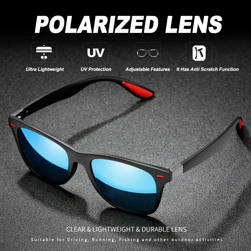 Night Vision Glasses PC Frame Polarized Sunglasses Men Outdoor Sport Sun Glasses