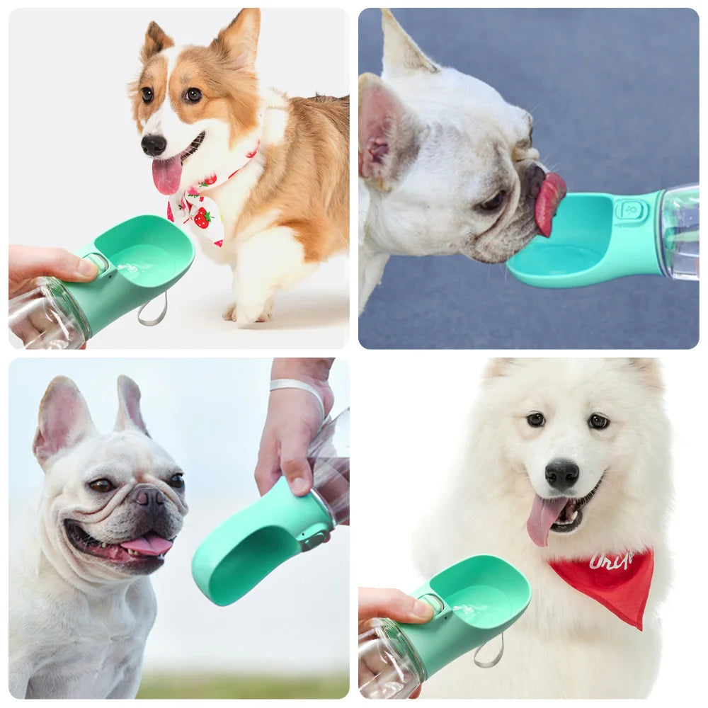 Portable Dog Water Bottle Multiple Colors