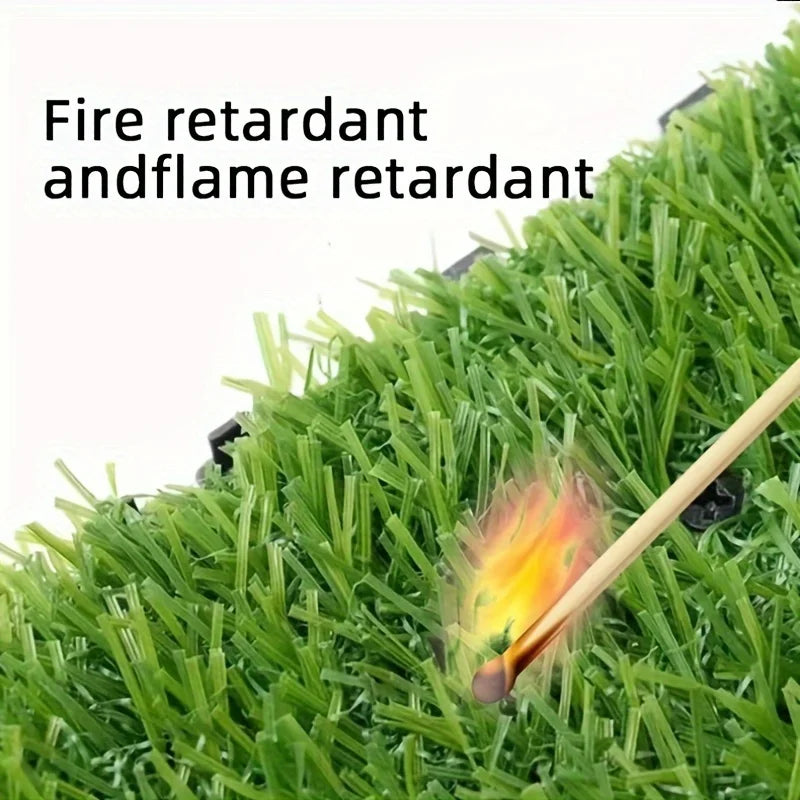 Aritificial Realistic Grass Pad, Simulation Pet Lawn Mats, Thick Synthetic Fake Mat For Outdoors 20x30 inches