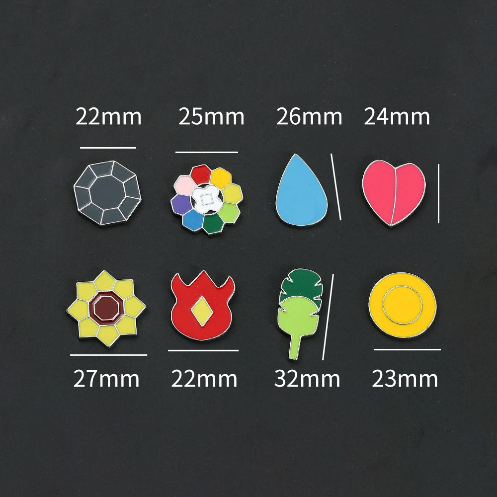 Anime Gym Badges