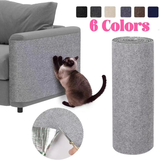 Cat Scratching Mat Self-Adhesive Trimmable Carpet