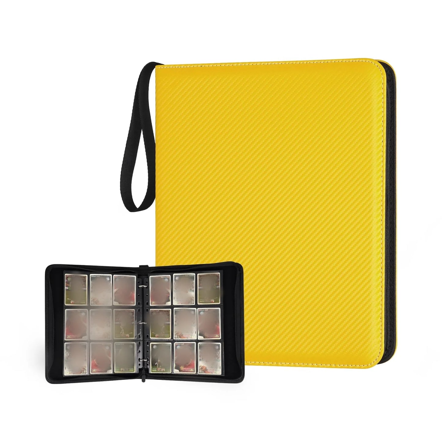 900 Pockets Card Binder Sleeves with Zipper, Double Sided Pockets Card Holder