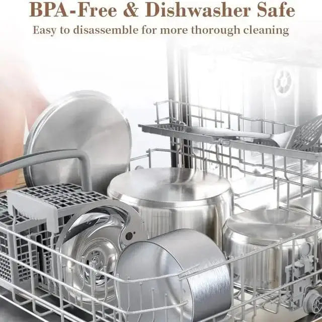 2L fully stainless steel pet water dispenser automatic cat water fountain with red water level Holiday gifts floaters