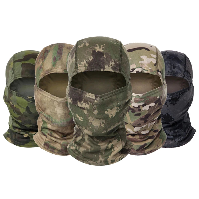 Camouflage Balaclava Hat Cycling Full Face Mask Outdoor Sports Hunting Hiking Ski Mask
