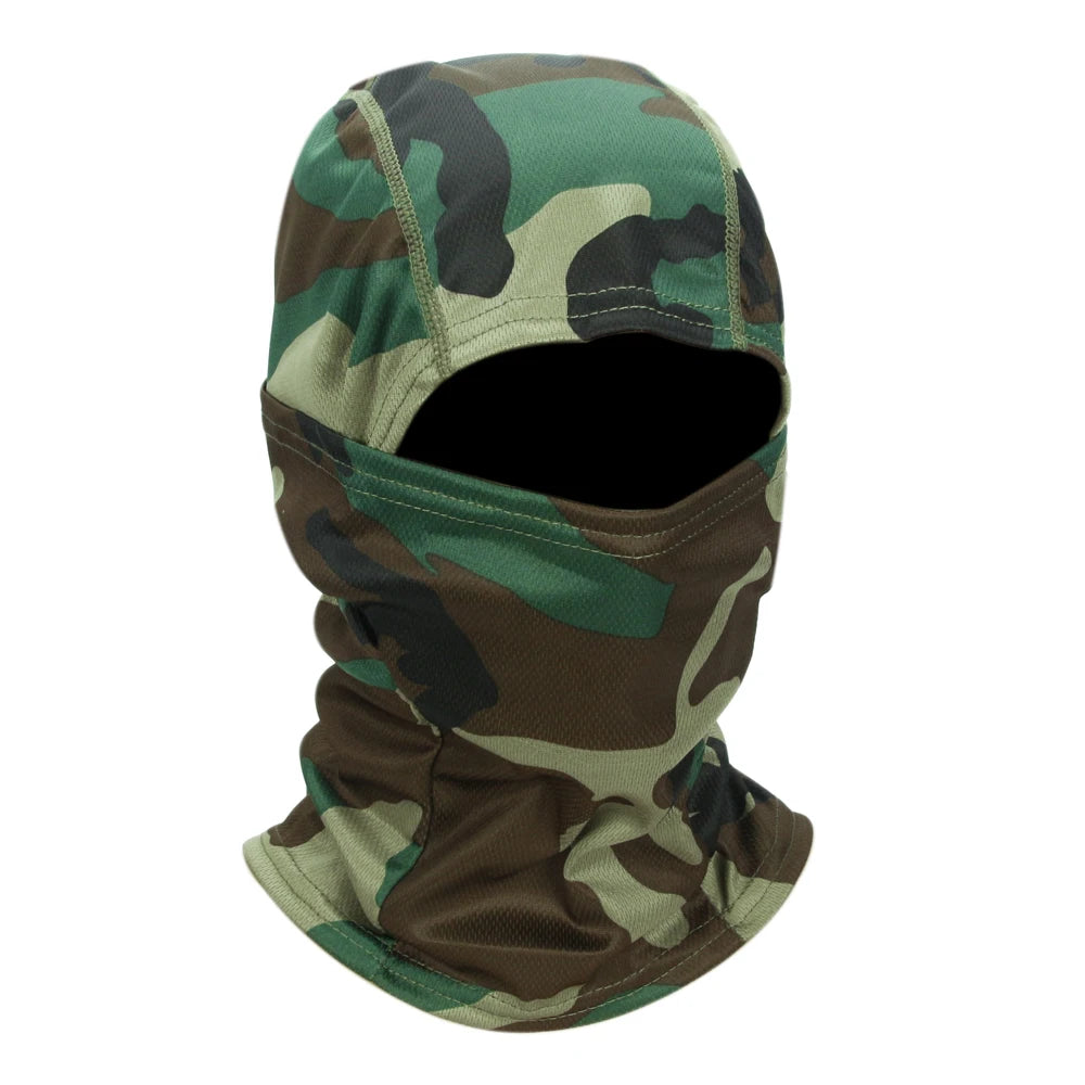 Camouflage Balaclava Hat Cycling Full Face Mask Outdoor Sports Hunting Hiking Ski Mask