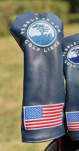 USA Pebble Beach Golf Driver Head Cover